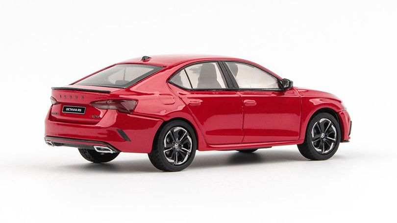 1:43 Škoda Octavia IV RS 2020 Červená Velvet Metalíza