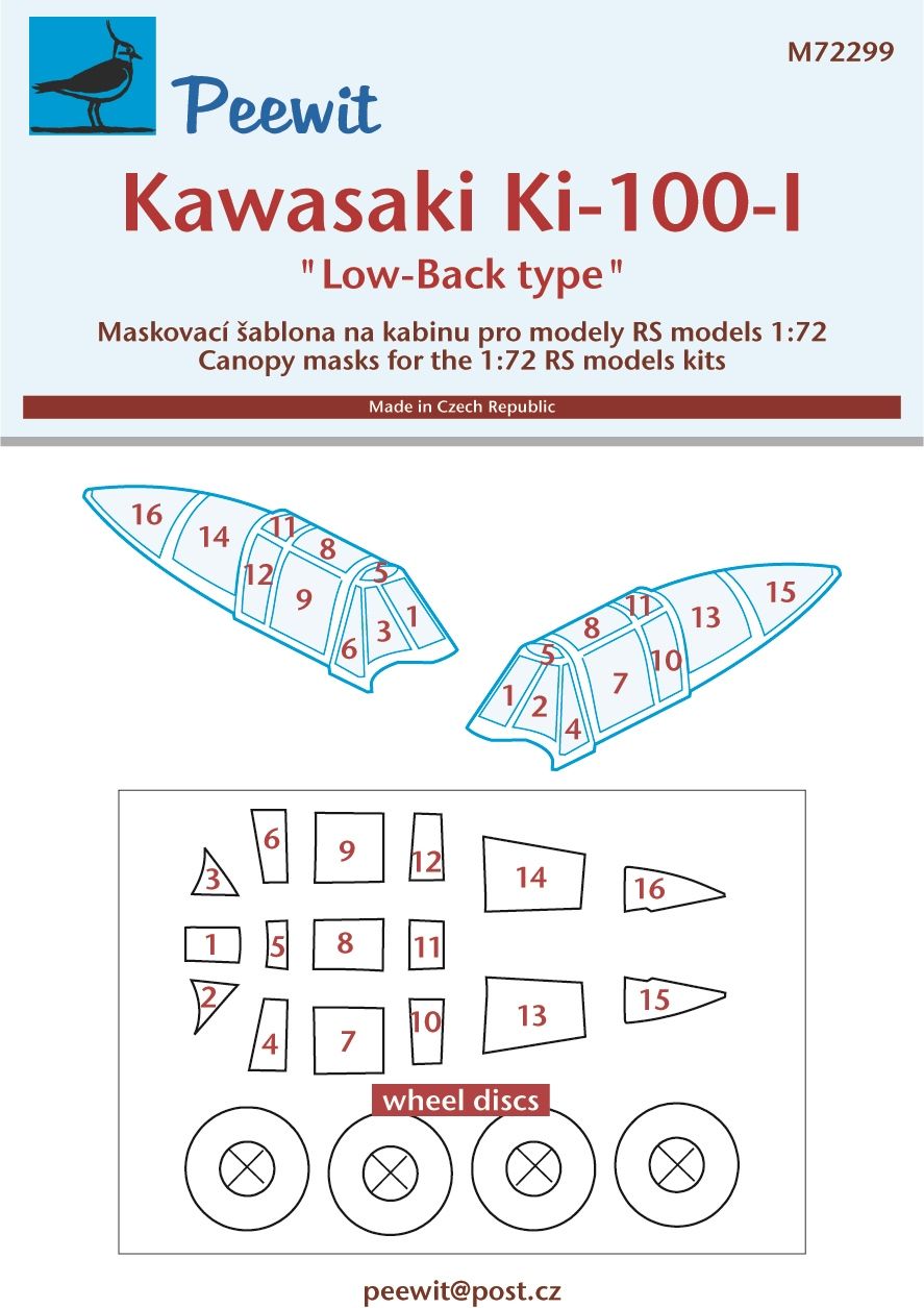 1:72 Kawasaki Ki-100-I 'Low-Back version'