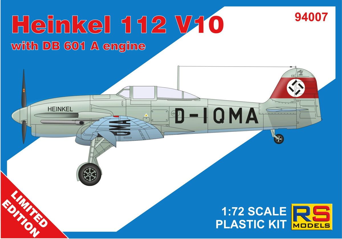 1:72 Heinkel 112 V10