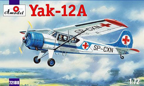 1:72 Yakovlev Yak 12A Soviet Civil Plane