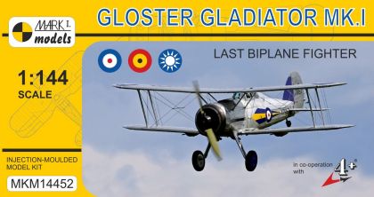 1:144 Gloster Gladiator Mk.I ‚Poslední stíhací dvouplošník’