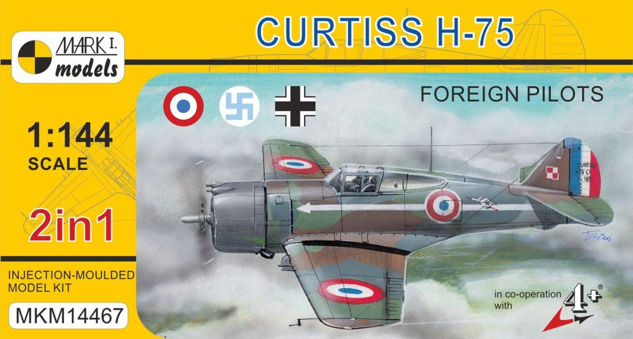 1:144 Curtiss H-75 'Foreign Pilots'