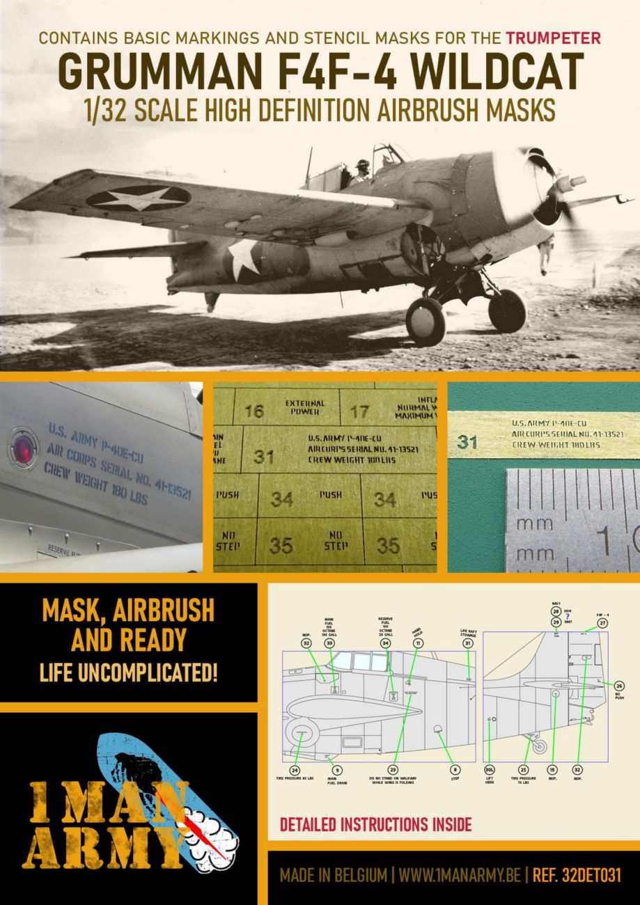 1:32 Grumman F4F-4 Wildcat