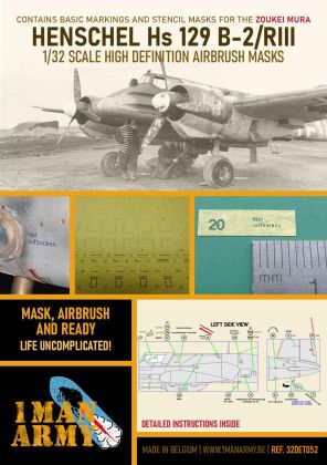 1:32 Henschel Hs-129 B2/RIII