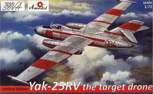 1:72 Yakovlev Yak-25 the target drone (limited edition)