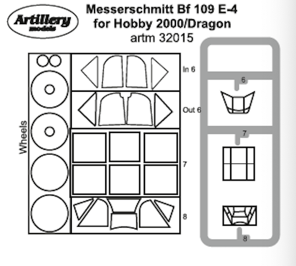 1:32 Messerschmitt Bf-109E-4