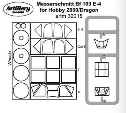 1:32 Messerschmitt Bf-109E-4