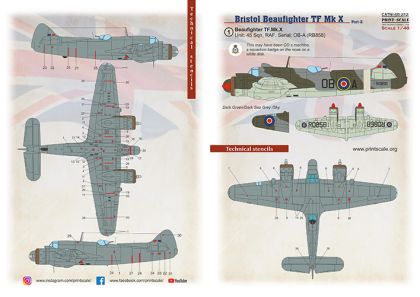 1:48 Bristol Beaufighter Mk.X Part 2