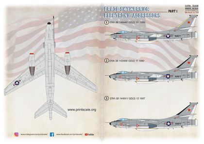 1:72 Douglas ERA-3B Skywarrior Part 1