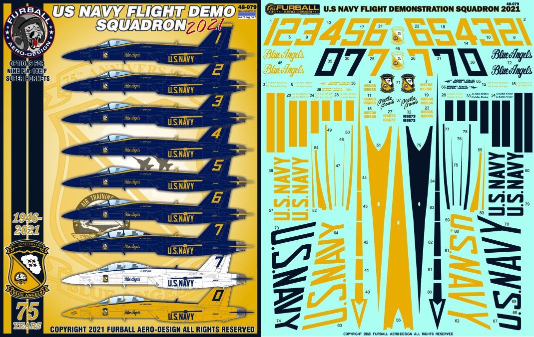 1:48 US Navy Flight Demonstration Squadron 2021