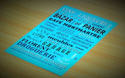 1:35 Old French Commercial Signs