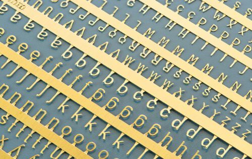 PE Letters: 1,5 - 2,0mm