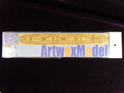 1:350 Japanese Transporter Nippon Maru Wooden Deck for Aoshima kit #043134