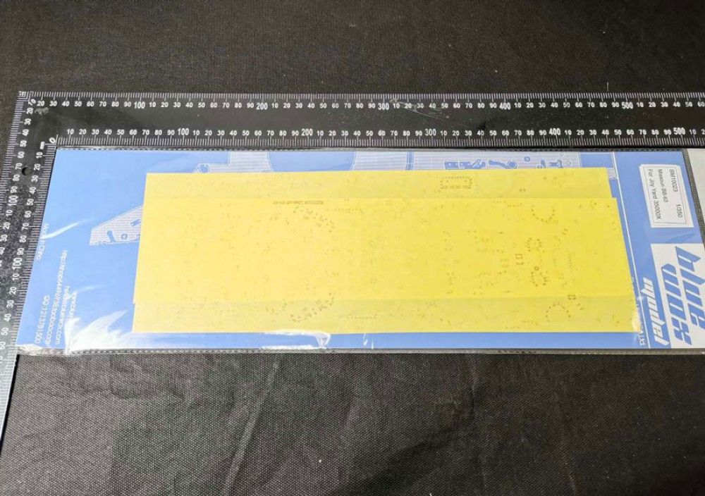 1:350 WWII U.S. Navy Battleship BB-63 Missouri (For Joyyard 35000X)-Deck Masking sheet