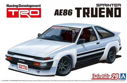 1:24 TRD AE86 Sprinter Trueno N2 '85