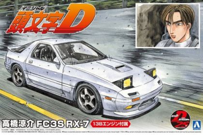1:24 Initial D Ryosuke Takahashi FC3S RX-7