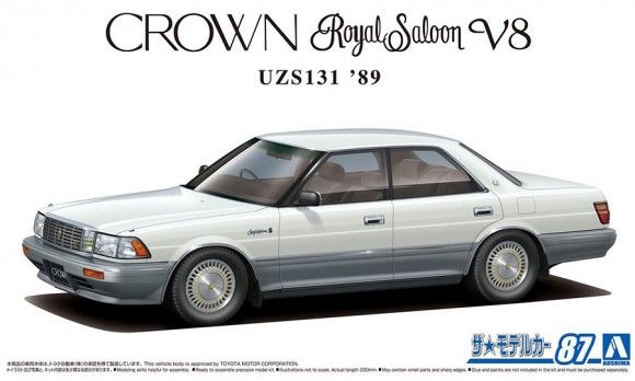 1:24 Toyota UZS131 Crown Royal Saloon G '89