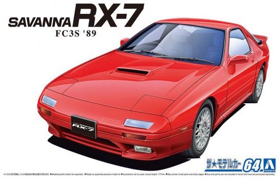 1:24 Mazda FC3S Savanna RX-7 '89