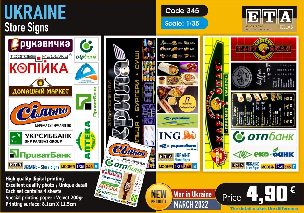1:35 UKRAINE - Store Signs