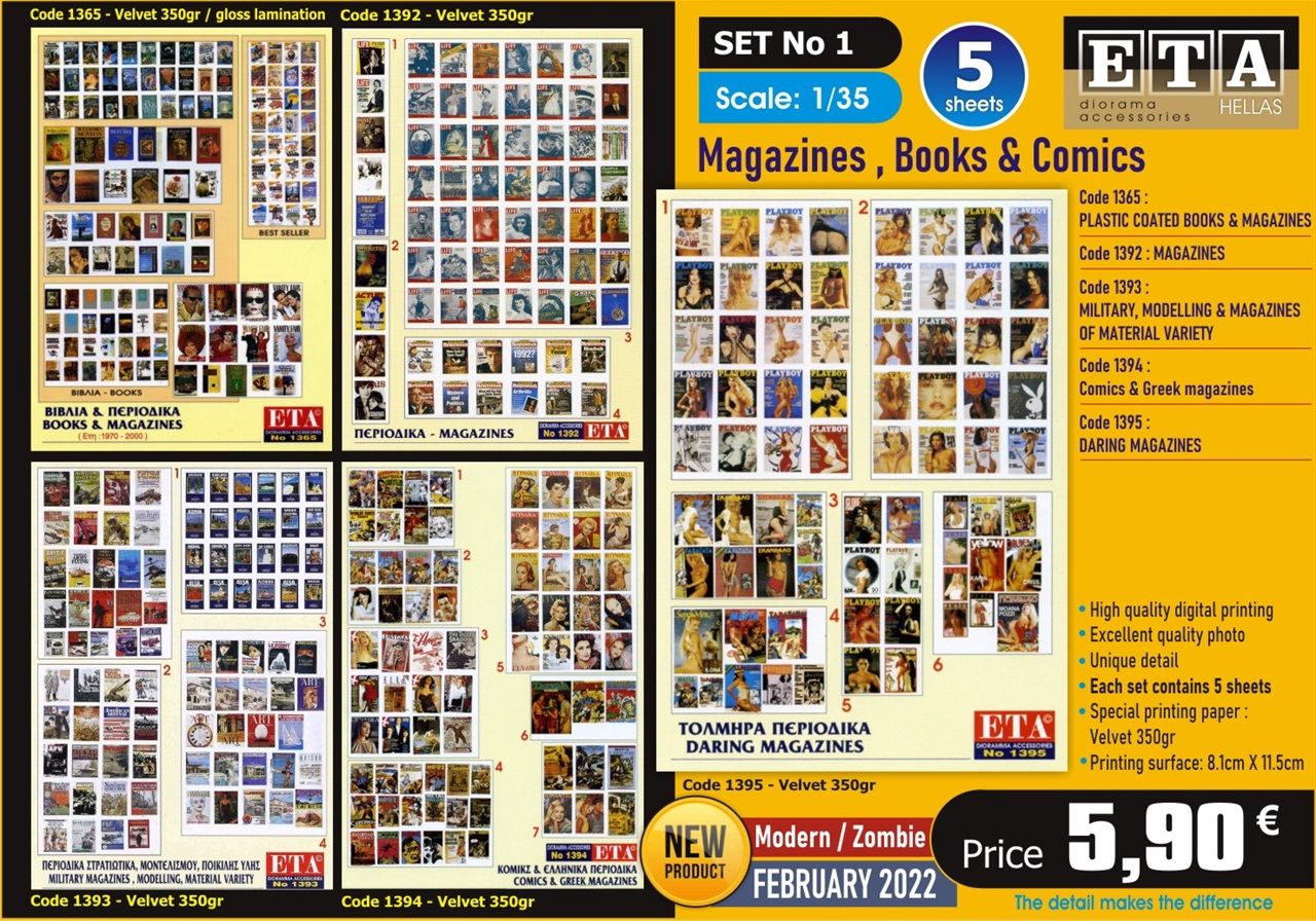 1:35 SET No 1 . Magazines, Books & Comics