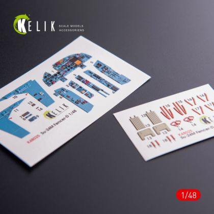 1:48 SU-24 INTERIOR 3D DECALS FOR TRUMPETER KIT