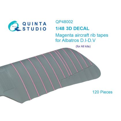 1:48 Magenta rib tapes Albatros D.I-D.V