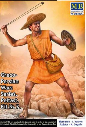 1:32 GRECO-PERSIAN WARS SERIES. PELTAST SCALE MODEL KIT (№ 7)