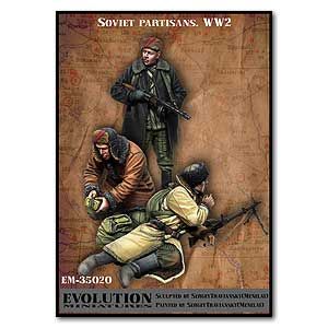 1:35 Soviet Partisans. WW2