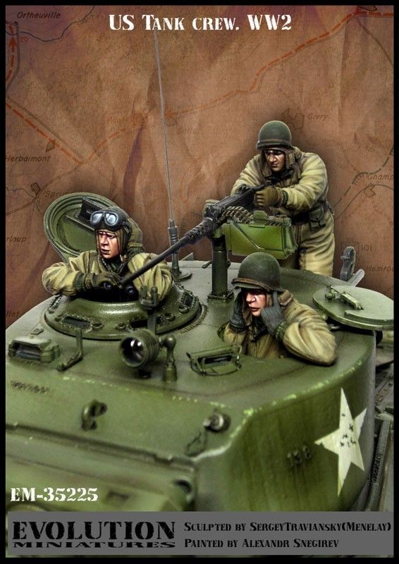 1:35 WWII US Tank Crewman
