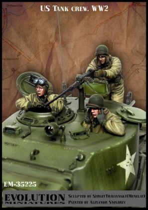 1:35 WWII US Tank Crewman