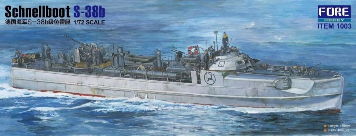 1:72 Schnellboot S-38b