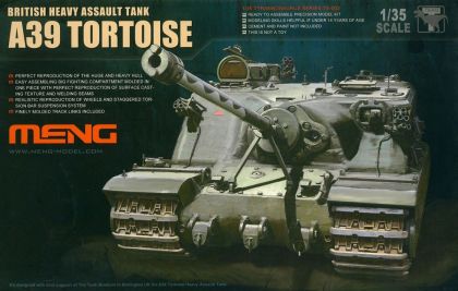 1:35 British Heavy Assault Tank A 39 Tortoise