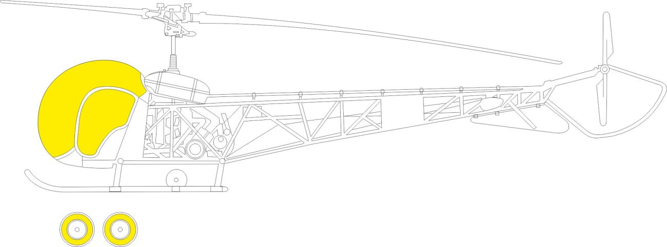 1:48 Bell OH-13 Sioux