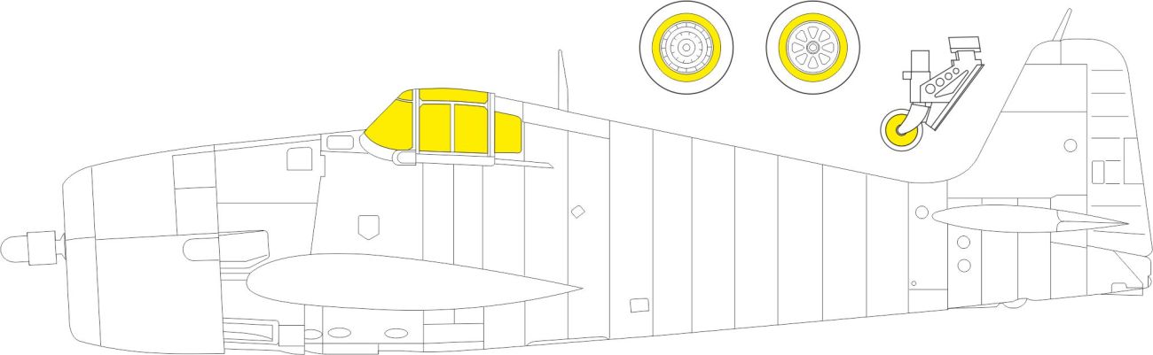 1:48 Grumman F6F-3 Hellcat TFace