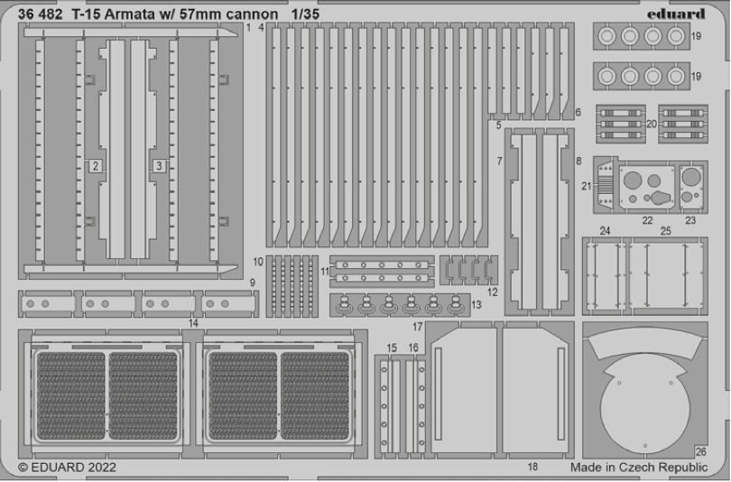 1:35 Soviet TBMP T-15 'ARMATA' w/ 57mm cannon