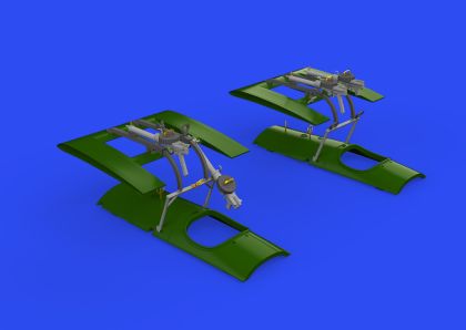 148 Sopwith Camel Comic Lewis guns 3D PRINTED