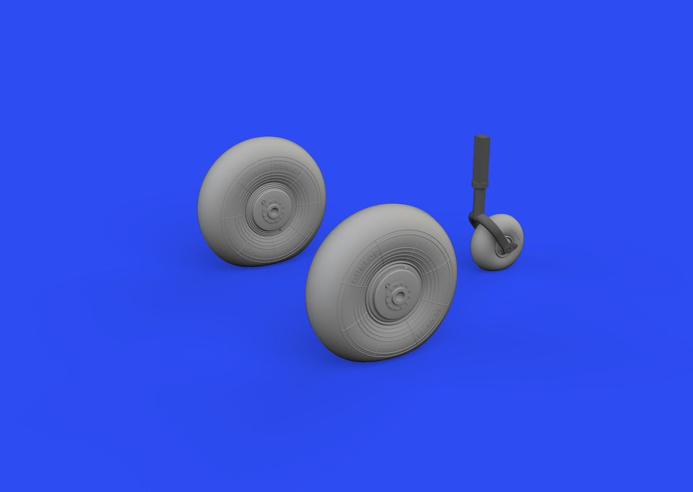 1:48 Bristol Beaufighter Mk.VI wheels