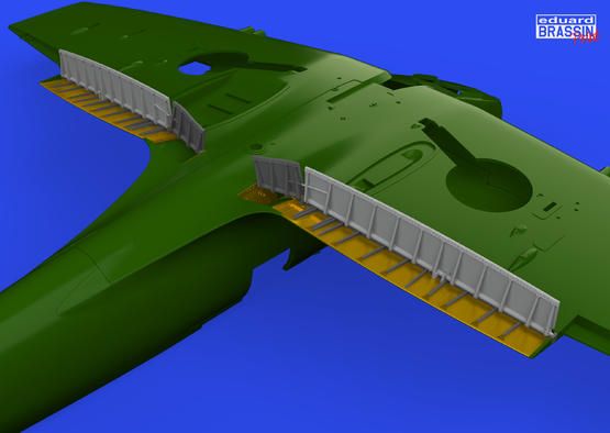 1:48 Supermarine Spitfire Mk.VIII landing flaps 3D PRINTED