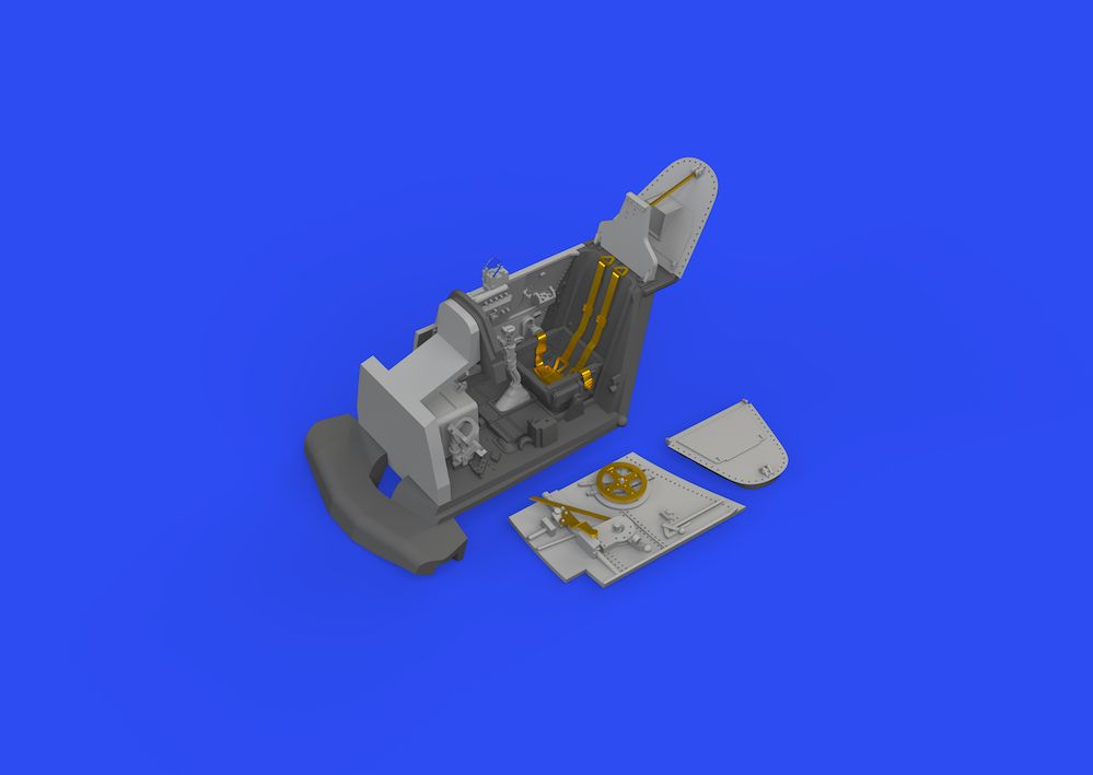 1:72 Avia S-199 cockpit bubble canopy 3D PRINTED