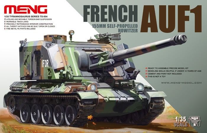 1:35 French 155mm Self-Propelled Howitzer AUF 1
