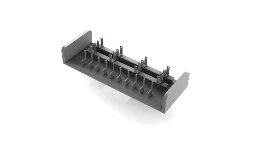 1:35 BERGEPANTHER A SPARE TRACK RACK, FOR ONE VEHICLE