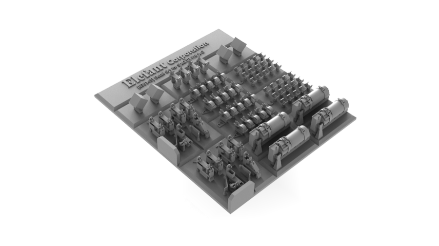 1:35 DETAIL SET FOR STUG. III G EARLY - MID, FOR 4 VEHICLES