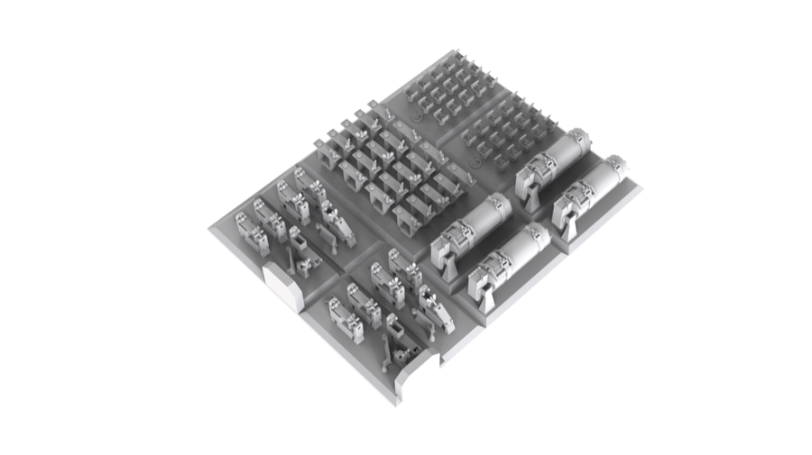 1:35 DETAIL SET FOR STUH. III G LATE, FOR 4 VEHICLES