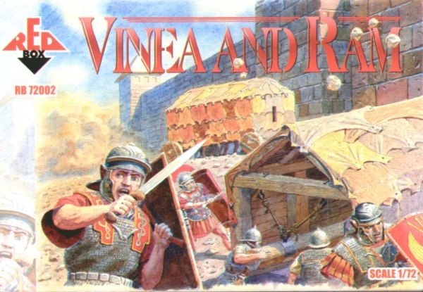 1:72 Vinea and Ram siege ending equipment