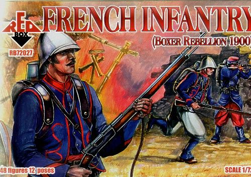 1:72 French Infantry (Boxer rebellion)