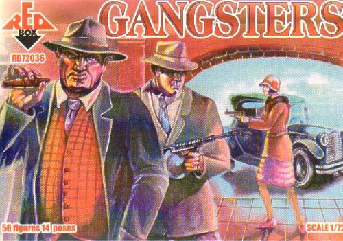 1:72 American Gangsters 1920's era