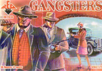 1:72 American Gangsters 1920's era