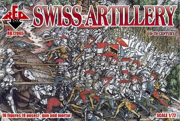 1:72 Swiss Artillery 16 c.