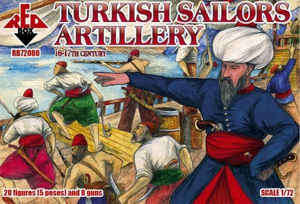 1:72 Turkish sailors artillery, 16-17th century