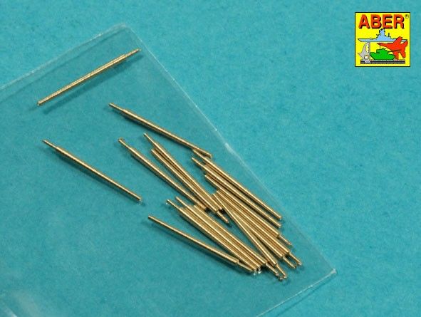 1:200 Set of 16 pcs 37 mm L/83 barrels SK C/30 for German ships